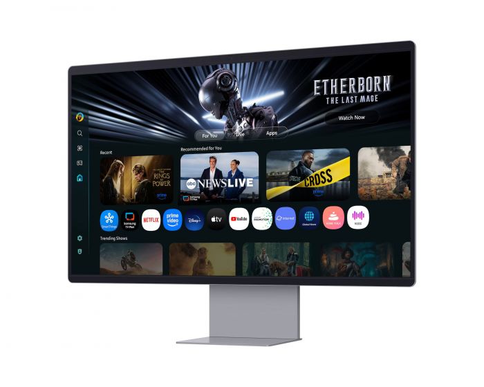 Монітор Samsung 32"S32FM902 HDMI, USB, Bluetooth, MM, OLED, 3840x2160, 165Hz, 0.03ms, HDR10+