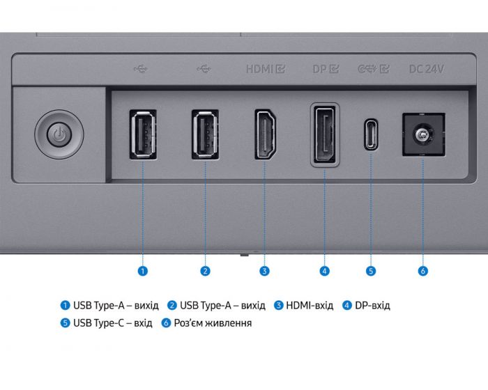 Монітор Samsung 32"S32FM902 HDMI, USB, Bluetooth, MM, OLED, 3840x2160, 165Hz, 0.03ms, HDR10+