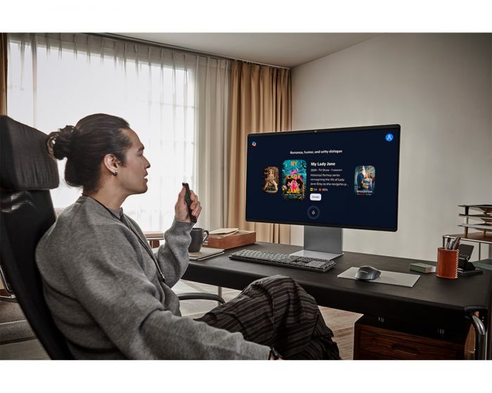 Монітор Samsung 32"S32FM902 HDMI, USB, Bluetooth, MM, OLED, 3840x2160, 165Hz, 0.03ms, HDR10+