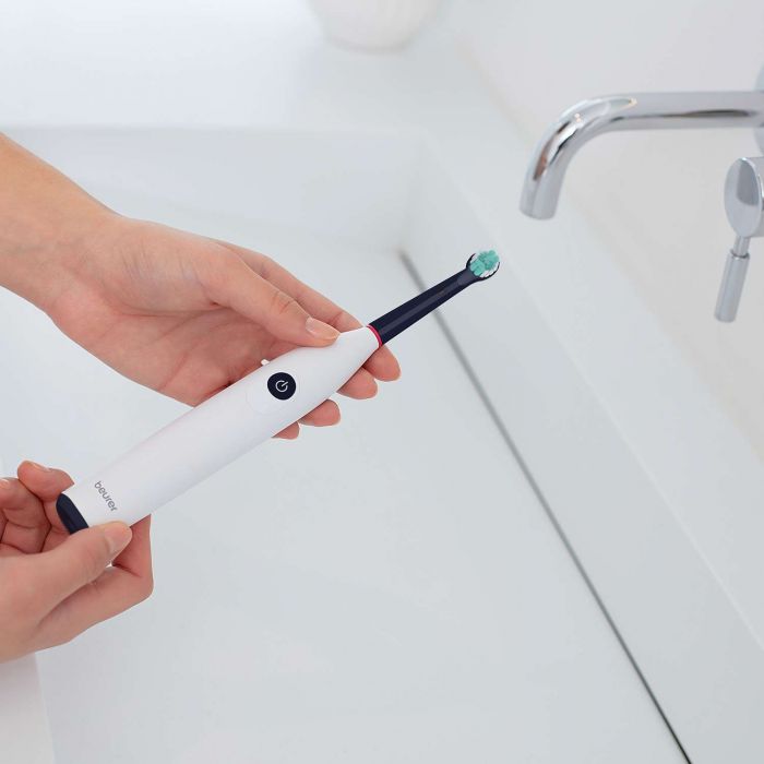 Щітка зубна електр. Beurer, Green Planet, біло-чорний