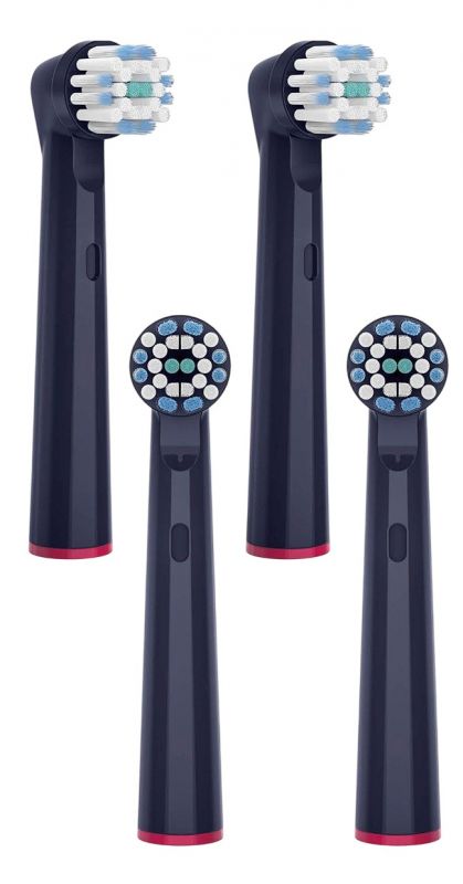 Насадки до зубних щіток Beurer TB 15/30/50 Sensitive GP, делікатне чищення, 4 шт в комплекті, синій