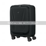 Валіза Wenger Skyon Hardside Carry-On, мала, з відсіком для н/б 16", полікарбонат, TSA, 4 колеса, розширення, USB, чорний