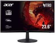 Монітор Acer 23.6" ED240QS3bmiipx 2*HDMI, DP, MM, VA, 180Hz, 1ms