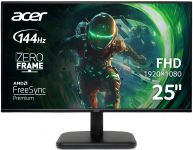Монітор Acer 24.5" EK251QP6bi D-Sub, HDMI, IPS, 144Hz, 1ms, FreeSync