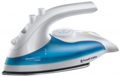 Праска Russell Hobbs дорожній, 760Вт, 80мл, нерж. сталь, блакитна