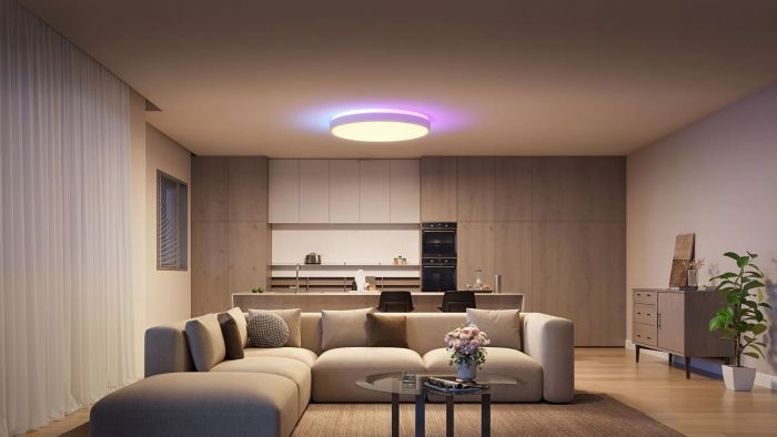 Потолочний світильник Govee 38cm Smart Ceiling Light Pro, RGBICWW, WI-FI/Bluetooth, білий