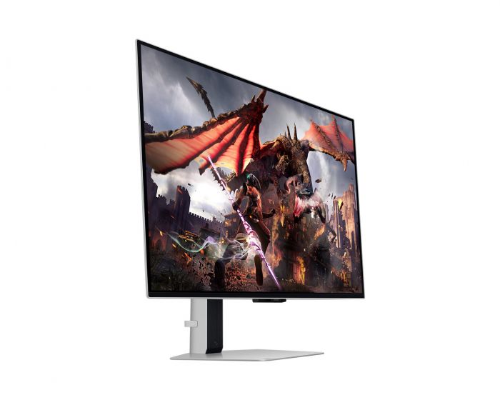 Монітор Samsung 32" Odyssey G80SD HDMI, DP, USB, Bluetooth, OLED, 3840x2160, 240Hz, 0.3ms, G-Sync Compatible