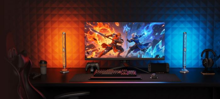 Набір адаптивного підсвічування Govee H6048 Govee Gaming Light Bars Pro, RGBIC, WI-FI/Bluetooth, чорний