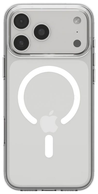 Чохол Spigen для iPhone 17 Pro, Liquid Crystal MagFit, Clear White