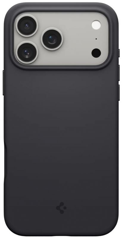 Чохол Spigen для iPhone 17 Pro Max, Silicone Fit MagFit, Black