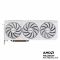 Вiдеокарта ASUS Radeon RX 9070 XT 16GB GDDR6 OC PRIME-RX9070XT-O16G-WHITE білий