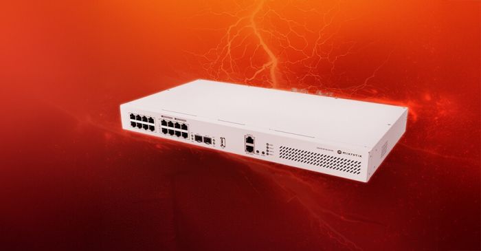 Комутатор MikroTik Cloud Router Switch CRS418-8P-8G-2S+RM