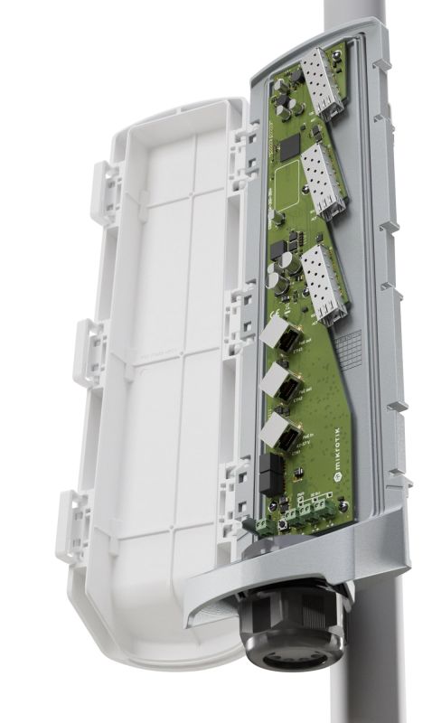 Комутатор MikroTik Cloud Smart Switch CSS606-1G-2Gi-3S+OUT