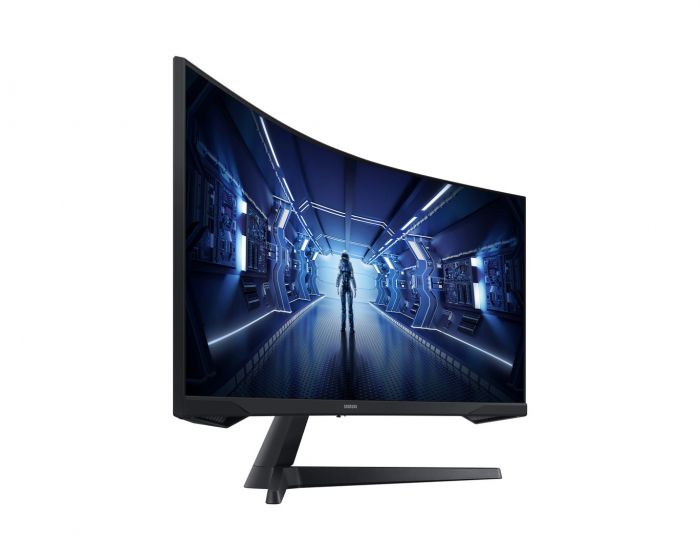 Монітор Samsung 34" Odyssey G5 C34G55TWW D-Sub, 2xHDMI, DP, VA, 3440x1440, 21:9, 165Hz, 1ms, CURVED