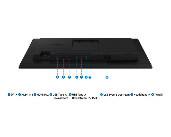 Монітор Samsung 23.8" S24D400 2*HDMI, DP, USB, IPS, 100Hz