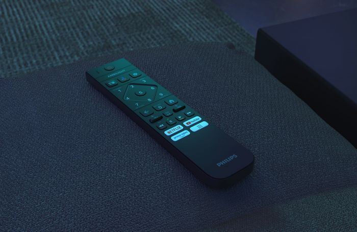 Телевізор 55" Philips OLED+ 4K 144Hz Smart Google TV Black Ambilight Bowers & Wilkins sound