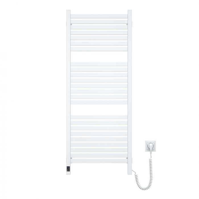 Рушникосушка Navin електрична Авангард Х, 1200х480х71мм, Wi-Fi, сталь, білий, праве підключення