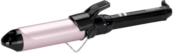 Плойка Babyliss Pro 180 extra large, 80Вт, темп.режимів-10, D -38mm, 110-180С, метал, чорний