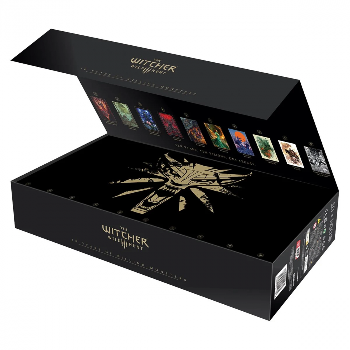 Колекція пазлів The Witcher 3: Wild Hunt (10th Anniversary Edition) 10x500 ел.