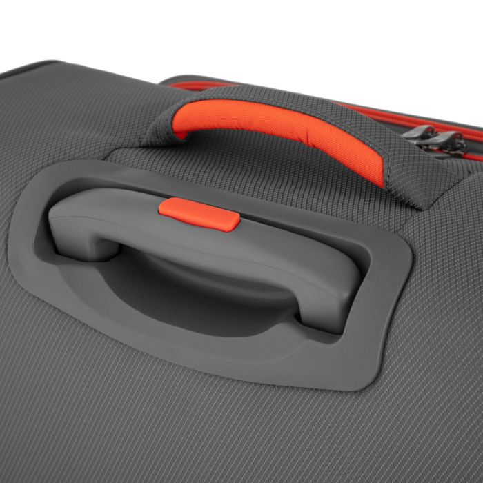 Набір валіз 2E, Trek, (M+S), TSA, 4 колеса, + 2 рюкзаки Cabin (2E-BPET-CABIN-GR), поліестр, сірий