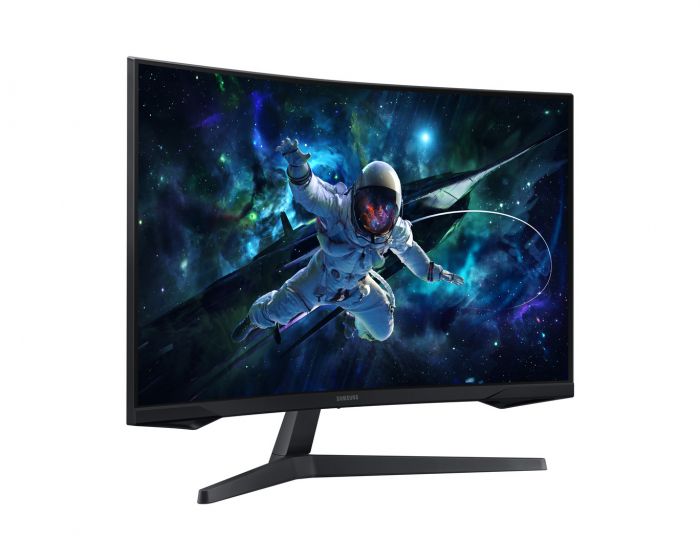 Монітор Samsung 31.5" Odyssey G55C 2xHDMI, DP, VA, 2560x1440, 165Hz, 1ms, CURVED