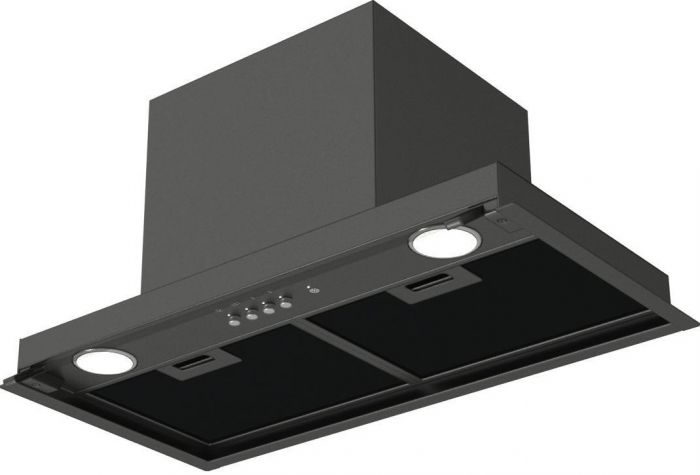 Витяжка Electrolux вбудована, 60см, 600м.куб/год., чорний