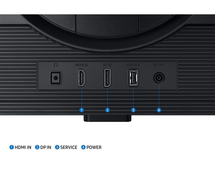 Монітор Samsung 27" S27DG500E HDMI, DP, USB, MM, IPS, 2560x1440, 180Hz, 1ms