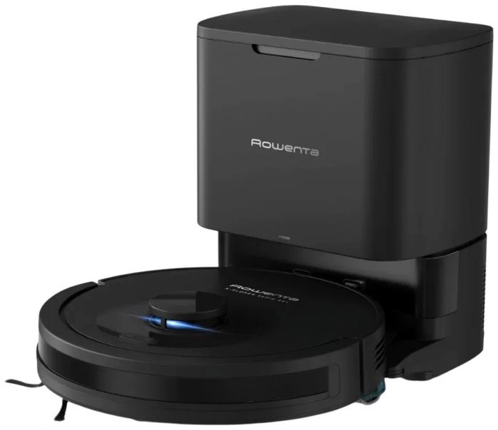 Робот-пилосос Rowenta миючий X-Plorer Serie 85+, 6000ПаВт, h=9.7см, 0.26л, конт пил -0.29л, автон. робота до 270хв, самоочистка, чорний