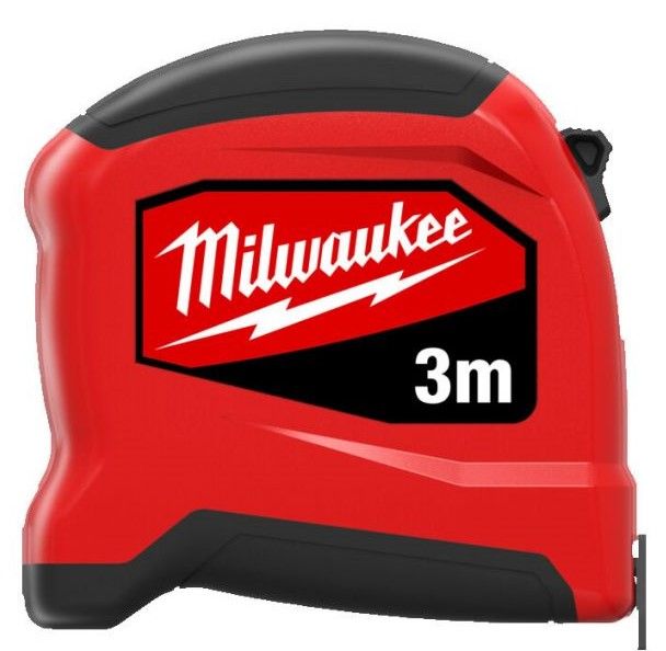 Рулетка Milwaukee SLIMLINE, 5мх16мм з фіксатором змотування, АБС-пластик