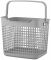 Кошик для білизни ARDESTO 38x29.5x33см, 26л, пластик PP, сірий