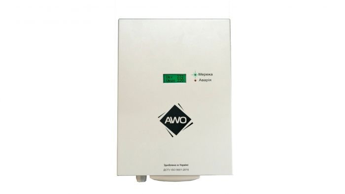 Стабілізатор напруги Awattom - 2.2кВт, однофазний