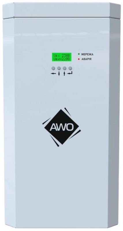 Стабілізатор напруги Awattom - 3.5кВт, однофазний