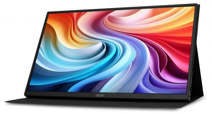 Монітор портативний Acer 15.6W" PM161Q B1bmiuux HDMI, 2xUSB-C, IPS, 4ms