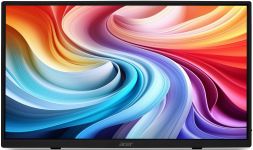 Монітор портативний Acer 15.6W" PM161Q B1bmiuux HDMI, 2xUSB-C, IPS, 4ms
