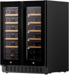 Холодильник Philco для вина, 87x60x57, холод.відд.-116л, зон - 2, бут-40, диспл, підсвітка, чорний