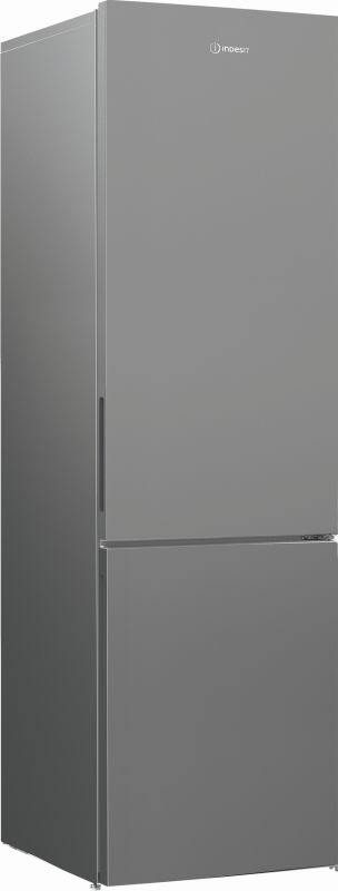 Холодильник Indesit з нижн. мороз., 202.5x60х67, холод.відд.-266л, мороз.відд.-120л, 2дв., А++, ST, сріблястий