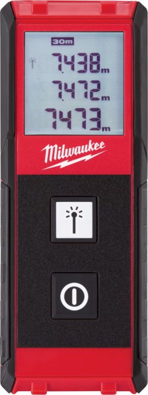 Далекомір лазерний Milwaukee LDM30, 0.15-30м, ±2мм, 2AАA 0.1кг