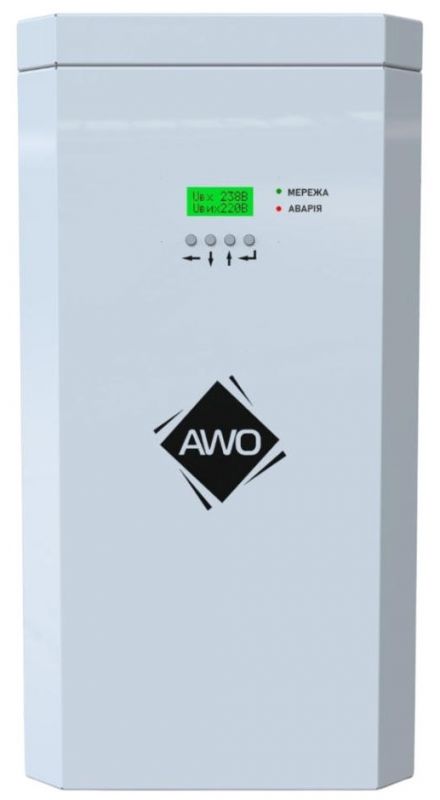 Стабілізатор напруги Awattom New Silver - 3.5кВт, однофазний