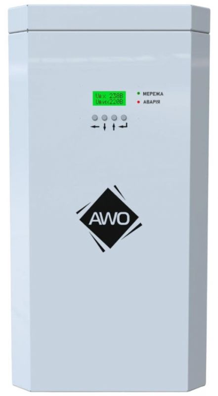 Стабілізатор напруги Awattom New Silver - 8.8кВт, однофазний