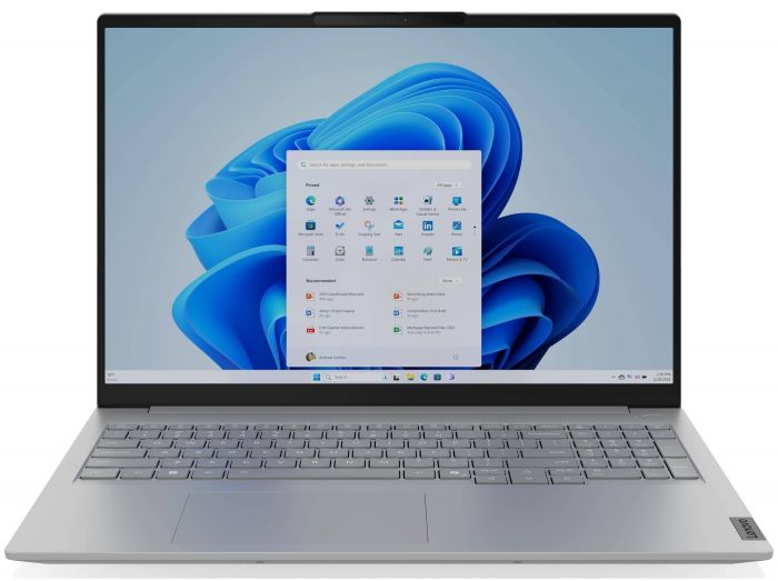 Ноутбук Lenovo ThinkBook 16-G8 16" WUXGA IPS AG, Intel 7-240H, 32GB, F1TB, UMA, Win11P, сірий