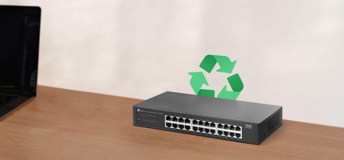 Комутатор TP-LINK LS1024G 24xGE, Некерований