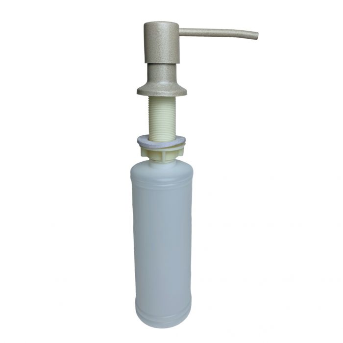 Набір кухонний Adamant Univer, штучний камінь, квадрат, без крила, 560х500х200мм, чаша - 1, врізна, Сахара + змішувач та дозатор