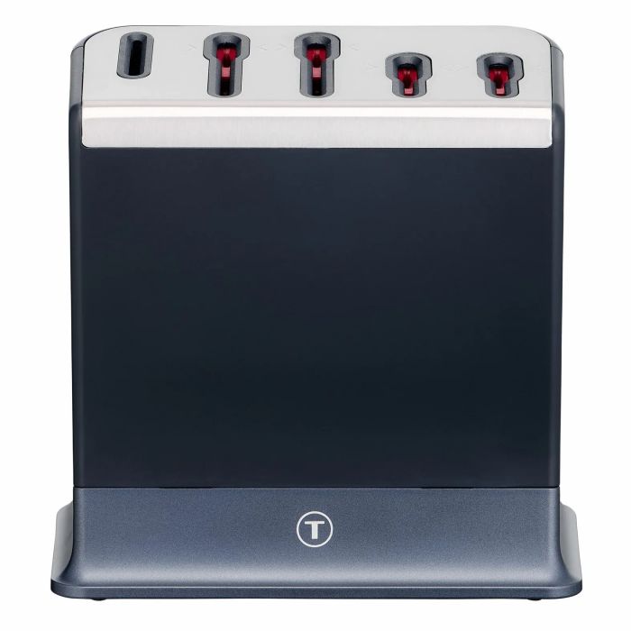 Набір ножів Tefal Ever Sharp Pro, 6 предметів, нержавіюча сталь, бакеліт, чорний