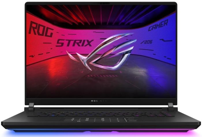 Ноутбук ASUS ROG Strix SCAR 16 G635LW-RW205W 16" 2.5K mLED, Intel Ultra 9 275HX, 32GB, F1TB, NVD5080-12, Win11, Чорний