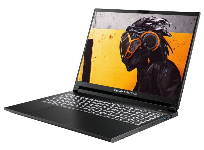 Ноутбук Dream Machines RT5050-15 15.6FHD+ IPS, AMD AI 9 HX 370, 32GB, F2TB, NVD5050-8, DOS, чорний