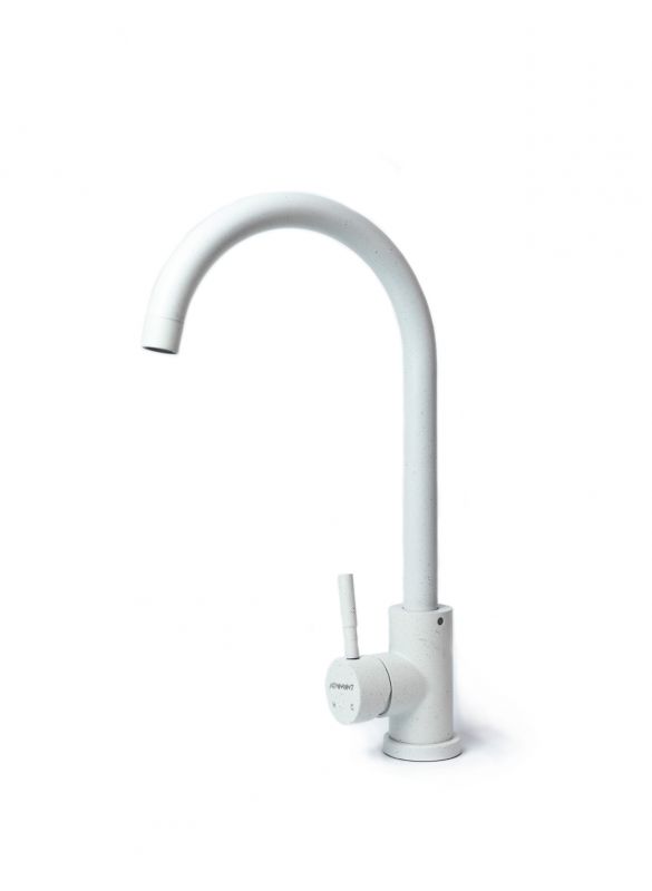 Набір кухонний Adamant Minimal, штучний камінь, прямокут., з крилом, 615х495х200мм, чаша - 1, врізна, Old stone + змішувач