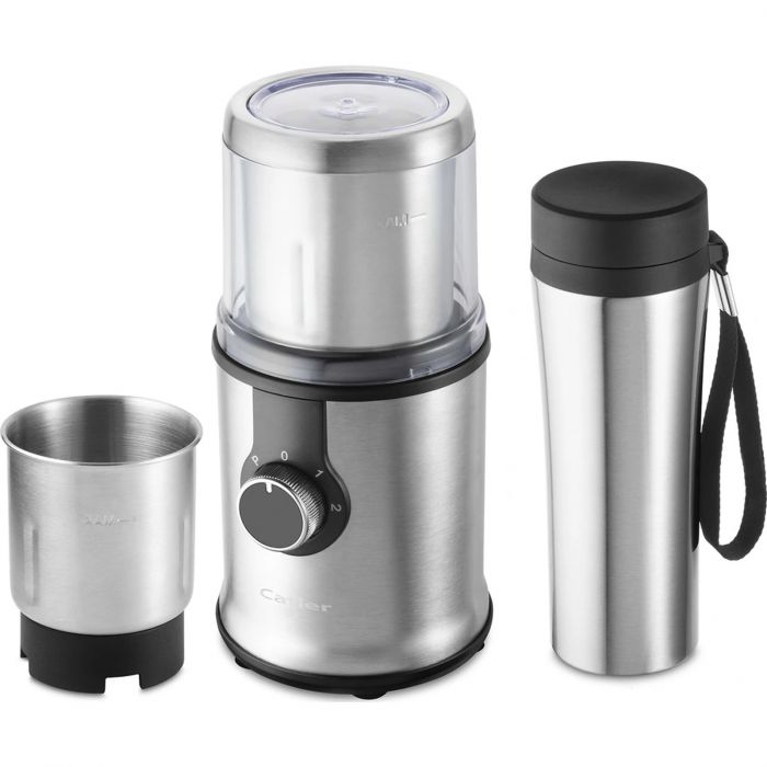 Подрібнювач-млинок Catler, 350 Вт, 3 ємності, нерж. сталь