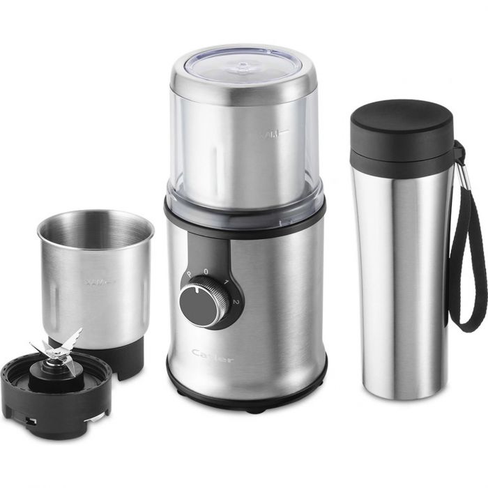 Подрібнювач-млинок Catler, 350 Вт, 3 ємності, нерж. сталь