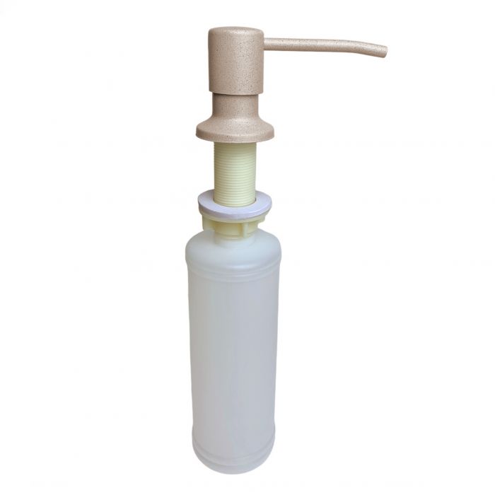 Набір кухонний Adamant Horizon, штучний камінь, прямокут., з крилом, 780х495х230мм, чаша - 1, врізна, Avena + змішувач та дозатор