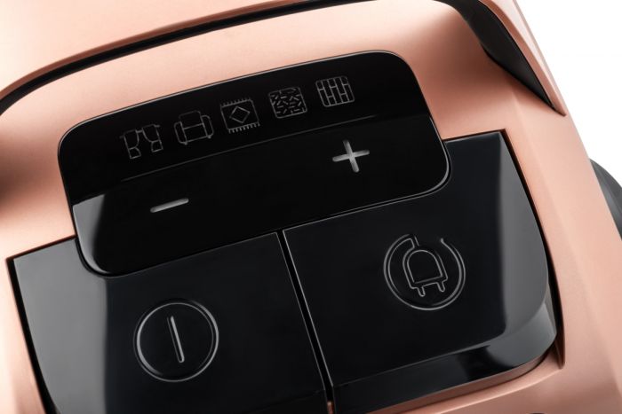 Пилосос Gorenje мішковий, 850Вт, конт пил -3л, HEPA, телескоп трубка, бронзовий